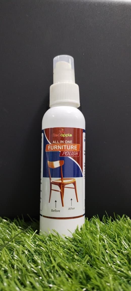 All In One Furniture Polish 450 grm Pack of 3 spray bottle for clean and shiny furniture